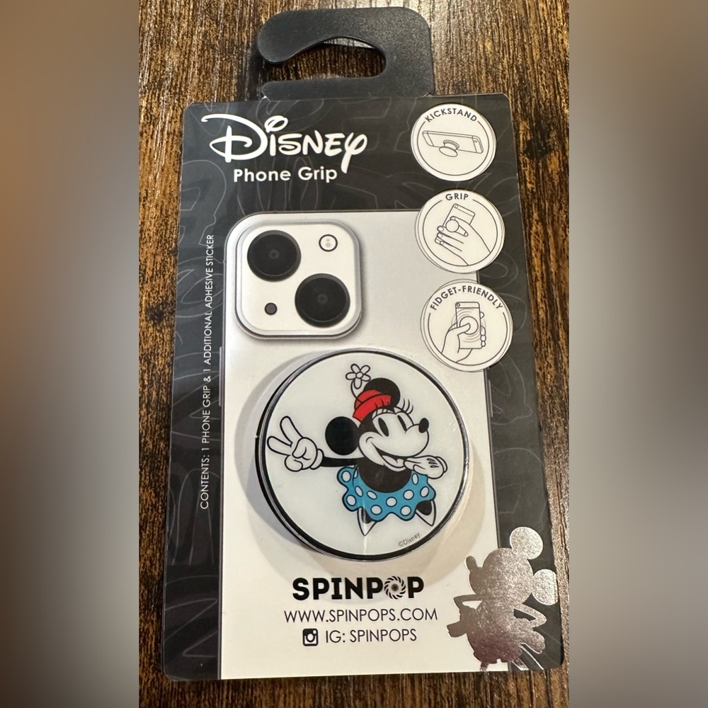 Disney Spinpop Minnie Mouse Phone Grip